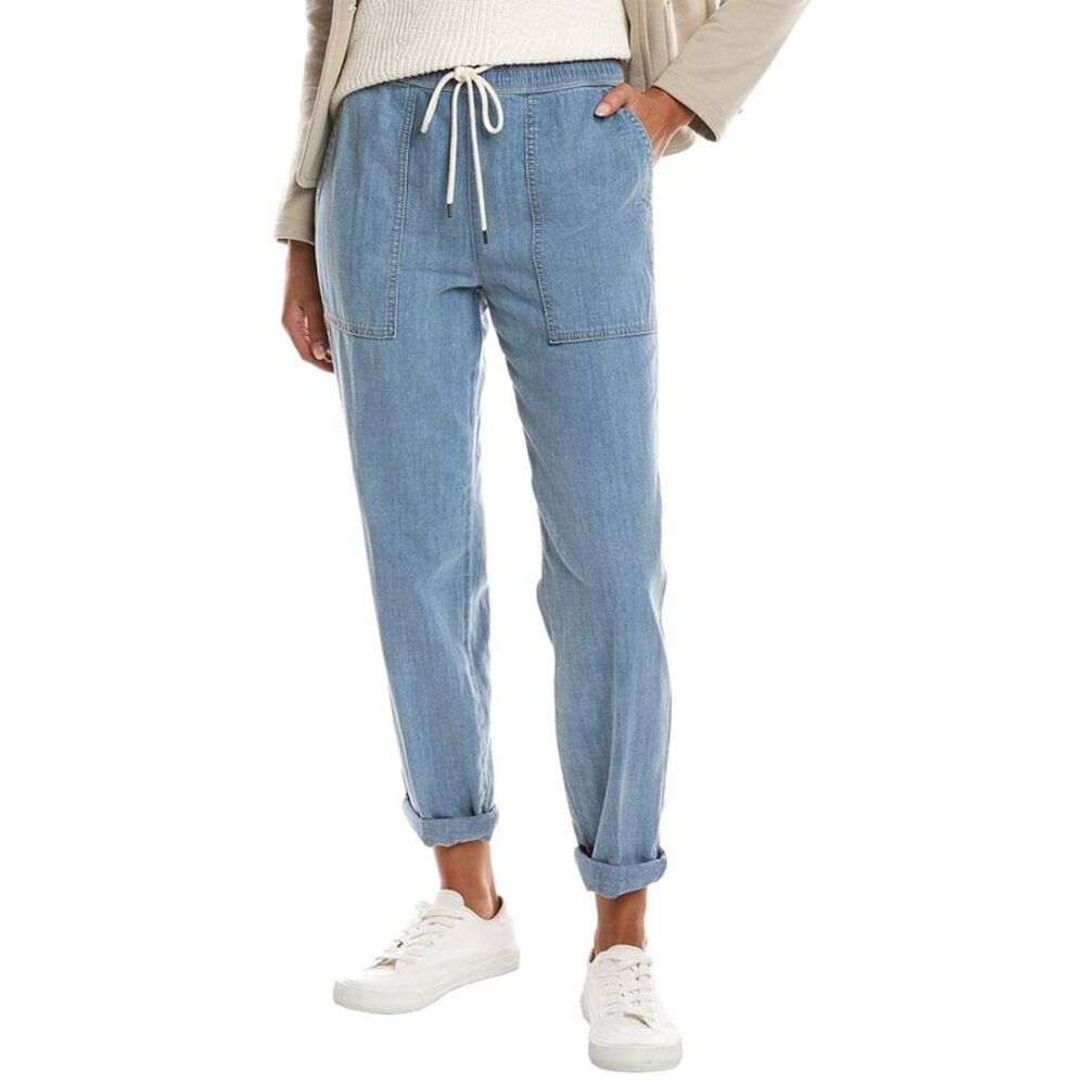 James Perse Womens  Denim Pant, Blue